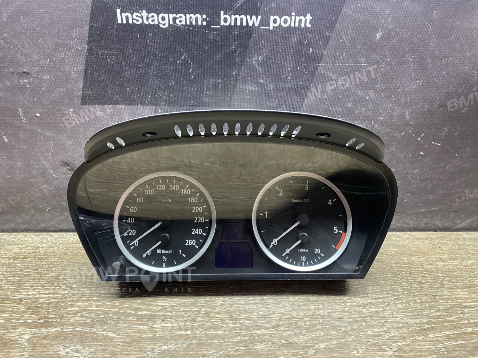 Панель приладів BMW E60/61 (МКПП) дизель VDO